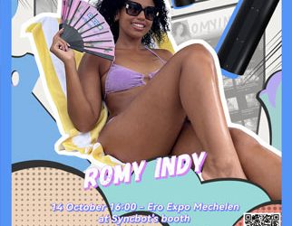 Meet & Greet de bekende Nederlandse award winning pornoster Romy Indy!